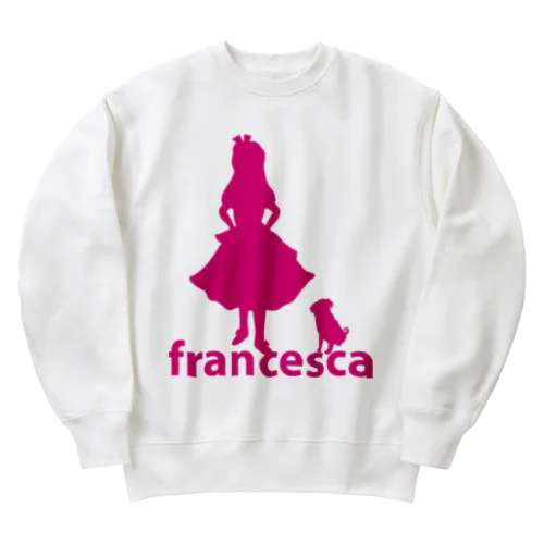 francesca & alice Heavyweight Crew Neck Sweatshirt