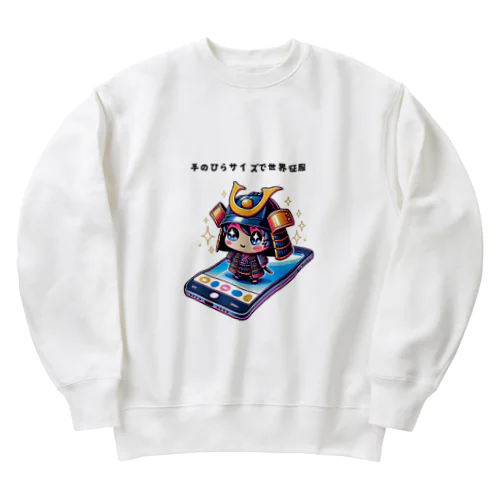 ミニサムライ、メガテック Heavyweight Crew Neck Sweatshirt