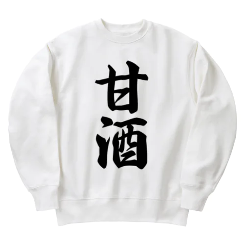 甘酒 Heavyweight Crew Neck Sweatshirt