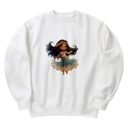 フラガール Heavyweight Crew Neck Sweatshirt