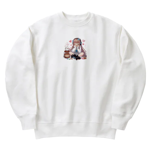 ゲーム女子 Heavyweight Crew Neck Sweatshirt