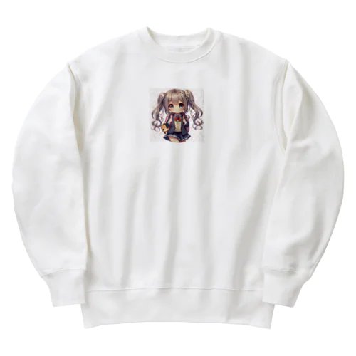 可愛い女子 Heavyweight Crew Neck Sweatshirt