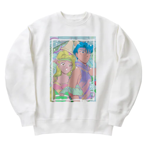 エアロビカップル♡ Heavyweight Crew Neck Sweatshirt