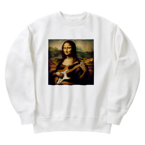 モナリサプレイギター Heavyweight Crew Neck Sweatshirt