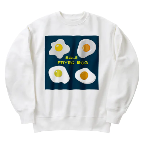 フライドエッグ Heavyweight Crew Neck Sweatshirt