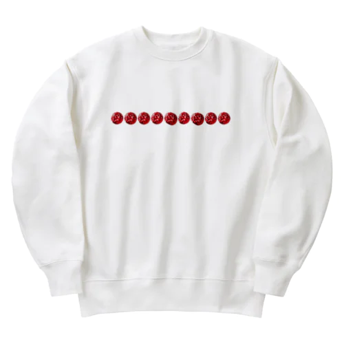 ガーネット Heavyweight Crew Neck Sweatshirt