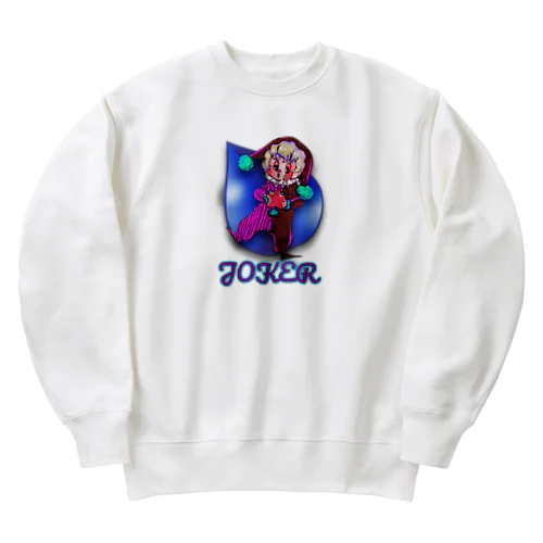 【雫】ジョーカー Heavyweight Crew Neck Sweatshirt