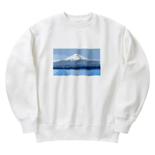 ピクセル富士 Heavyweight Crew Neck Sweatshirt