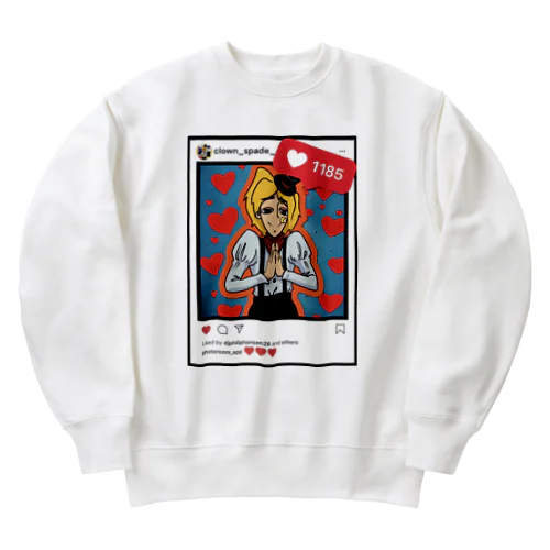 【ポスト】クラウン・スペード Heavyweight Crew Neck Sweatshirt