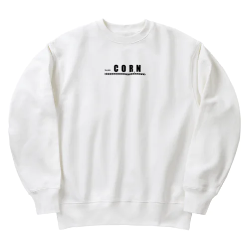 コーンと花 Heavyweight Crew Neck Sweatshirt