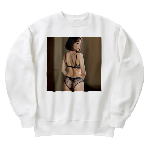 伊藤 絵理子 Heavyweight Crew Neck Sweatshirt