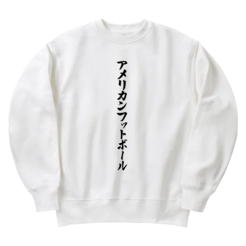 アメリカンフットボール Heavyweight Crew Neck Sweatshirt