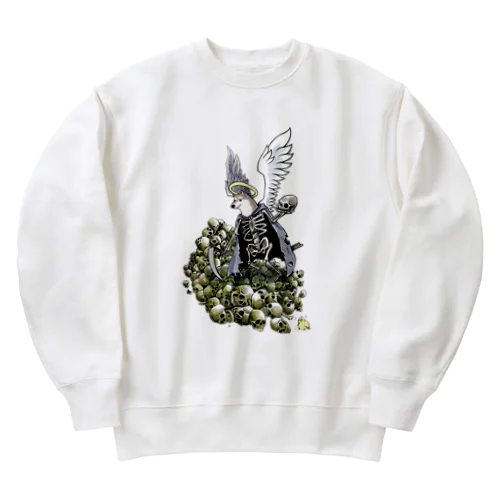 死神柴犬 Heavyweight Crew Neck Sweatshirt