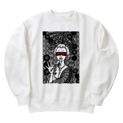 JOOOINT×minico / WHITE Heavyweight Crew Neck Sweatshirt