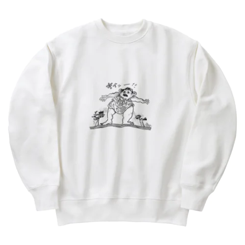 全てを見たる人。 Heavyweight Crew Neck Sweatshirt