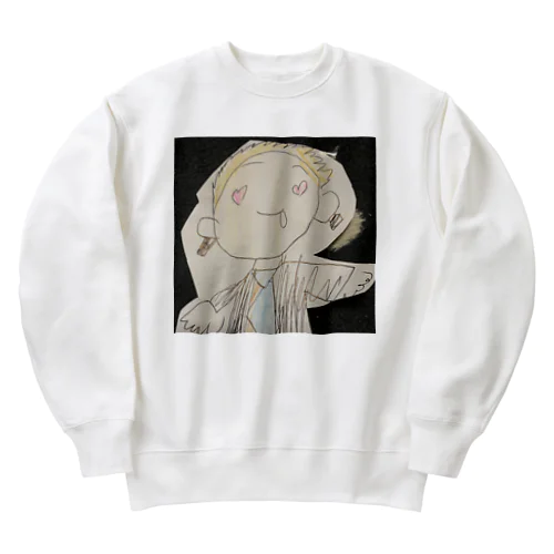 ラウニィ　子ども作 Heavyweight Crew Neck Sweatshirt