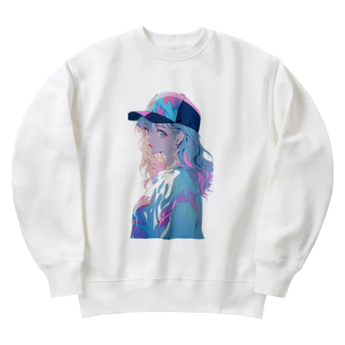 帽子女子 Heavyweight Crew Neck Sweatshirt