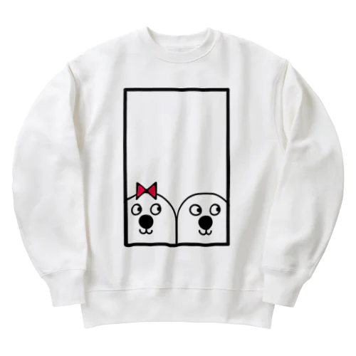 チラミー(デート中) Heavyweight Crew Neck Sweatshirt