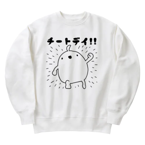 チートデイ!! Heavyweight Crew Neck Sweatshirt