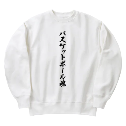 バスケットボール魂 Heavyweight Crew Neck Sweatshirt