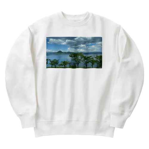 洞爺湖 湖畔 Heavyweight Crew Neck Sweatshirt