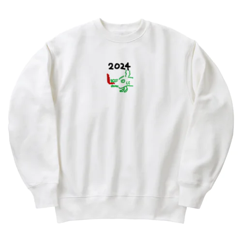 辰年アイテム作りました!パート2 Heavyweight Crew Neck Sweatshirt