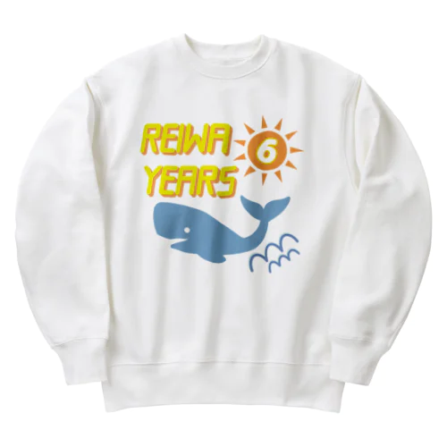 REIWA 6 YEARS Heavyweight Crew Neck Sweatshirt