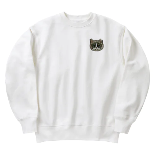 イラスト風 ぱんなちゃん Heavyweight Crew Neck Sweatshirt