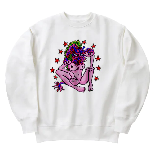 ドラゴンヘッドガール Heavyweight Crew Neck Sweatshirt