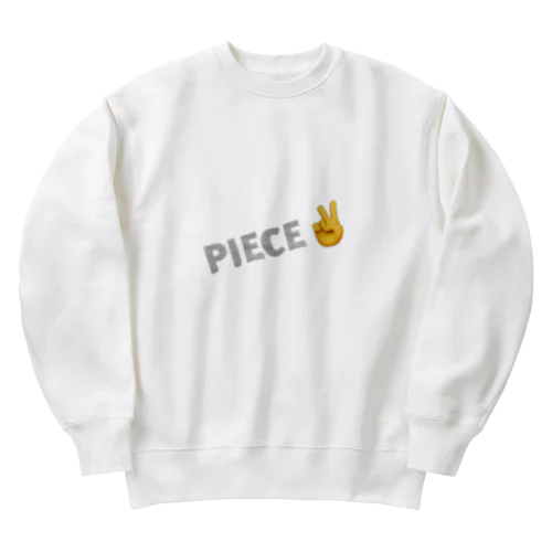 PIECE✌ Heavyweight Crew Neck Sweatshirt