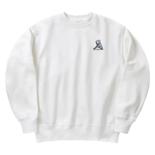 シロクマパーカー Heavyweight Crew Neck Sweatshirt