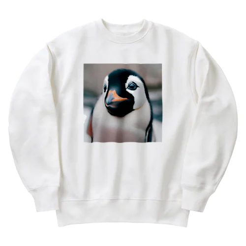 ペンギンくん(・⊝・) Heavyweight Crew Neck Sweatshirt