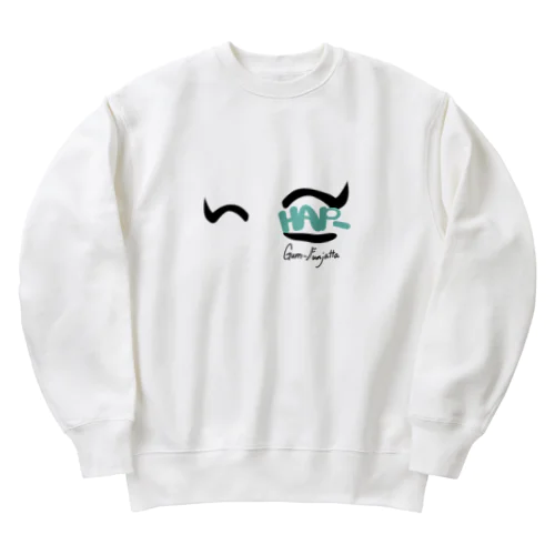 HAP-おめめ　パステルGR Heavyweight Crew Neck Sweatshirt