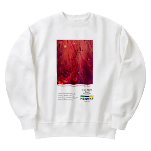 ブラジル イパネマ Wine Heavyweight Crew Neck Sweatshirt