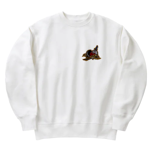 BOSS ハートナイフ Heavyweight Crew Neck Sweatshirt