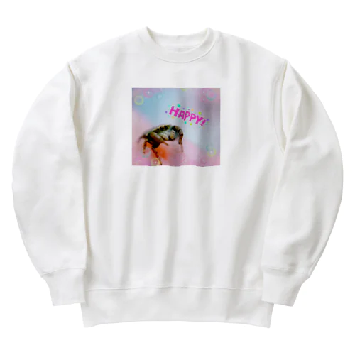 ハエトリグモ　 Heavyweight Crew Neck Sweatshirt