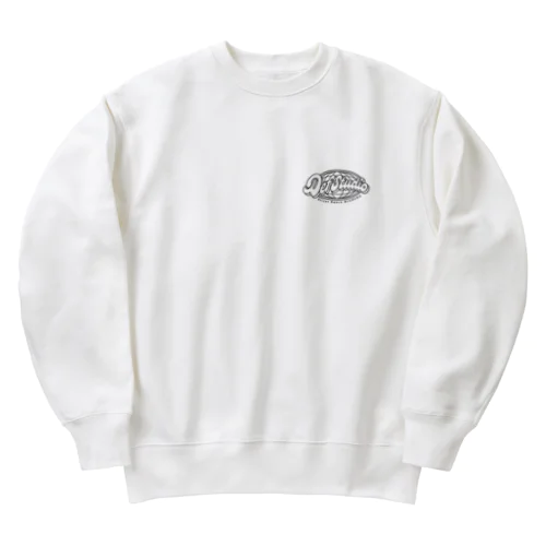 Def Studio LOGO Goods モノクロ Heavyweight Crew Neck Sweatshirt