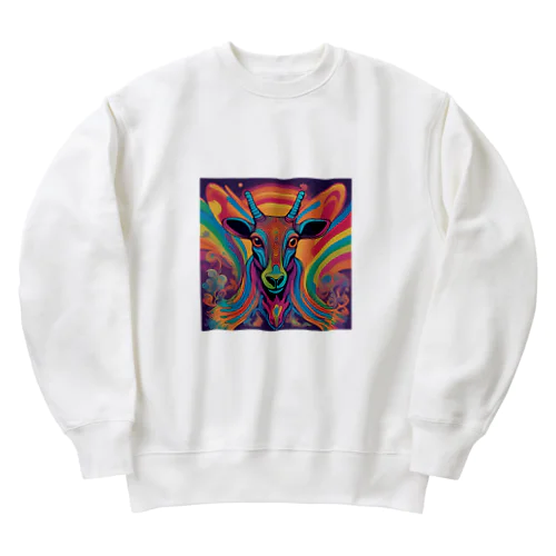 CRAZY ANIMAL’s Heavyweight Crew Neck Sweatshirt