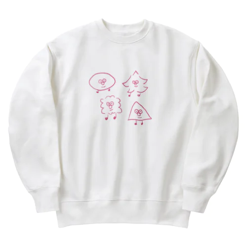 あなたを見つめてる子たち Heavyweight Crew Neck Sweatshirt