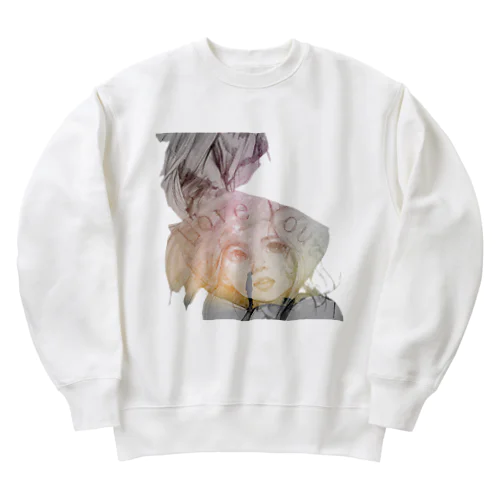 可愛い子供 Heavyweight Crew Neck Sweatshirt