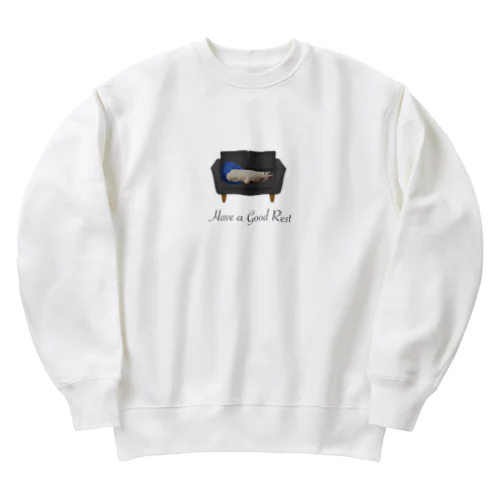  Have a Good Rest  (ゆっくり休んで) Heavyweight Crew Neck Sweatshirt