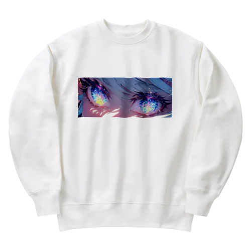 A:eyes focus Heavyweight Crew Neck Sweatshirt