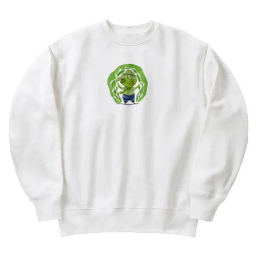 抹茶の小人 Heavyweight Crew Neck Sweatshirt