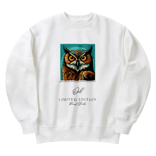 Round-Birds limited edition.ver Heavyweight Crew Neck Sweatshirt
