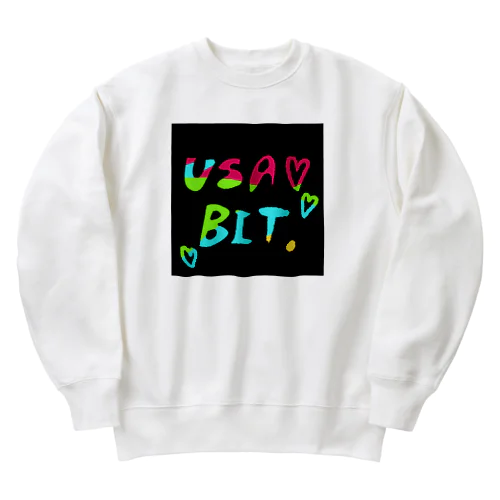 usabit.亜種2 Heavyweight Crew Neck Sweatshirt