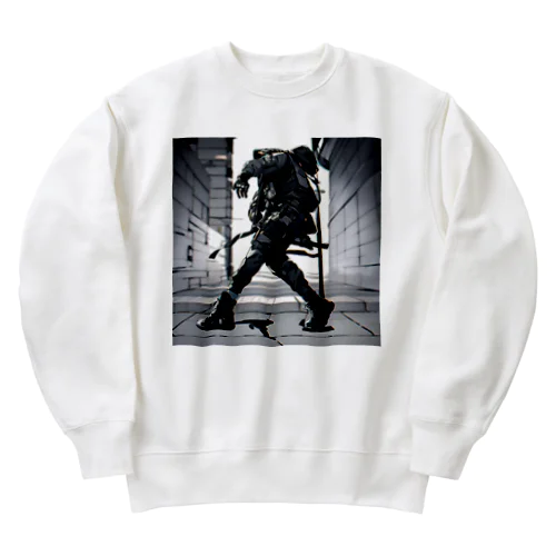 【戦闘員少女】Let’s Dance Heavyweight Crew Neck Sweatshirt