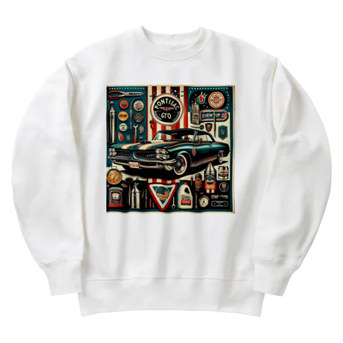 1960年ポンティアック GTO  Heavyweight Crew Neck Sweatshirt