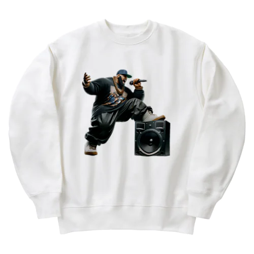 伝説のヒップホッパー Heavyweight Crew Neck Sweatshirt