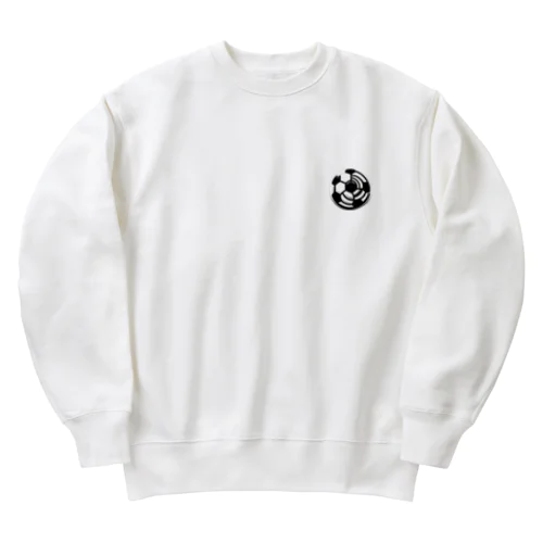 幾何学サッカーボール Heavyweight Crew Neck Sweatshirt