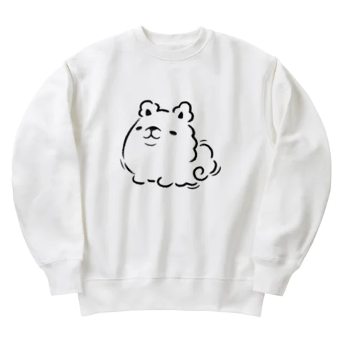 ふんわり犬 Heavyweight Crew Neck Sweatshirt